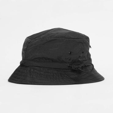 HIGH - Bucket Pocket Ripstop Hat Black