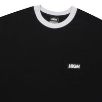 HIGH - Camiseta Pocket Black/White