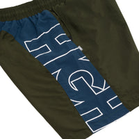 HIGH - Shorts Crop Khaki/ Oil Blue