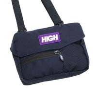 HIGH - Shoulder Bag Diagonal Navy - Slow Office