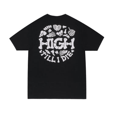 HIGH - Camiseta Bones Black