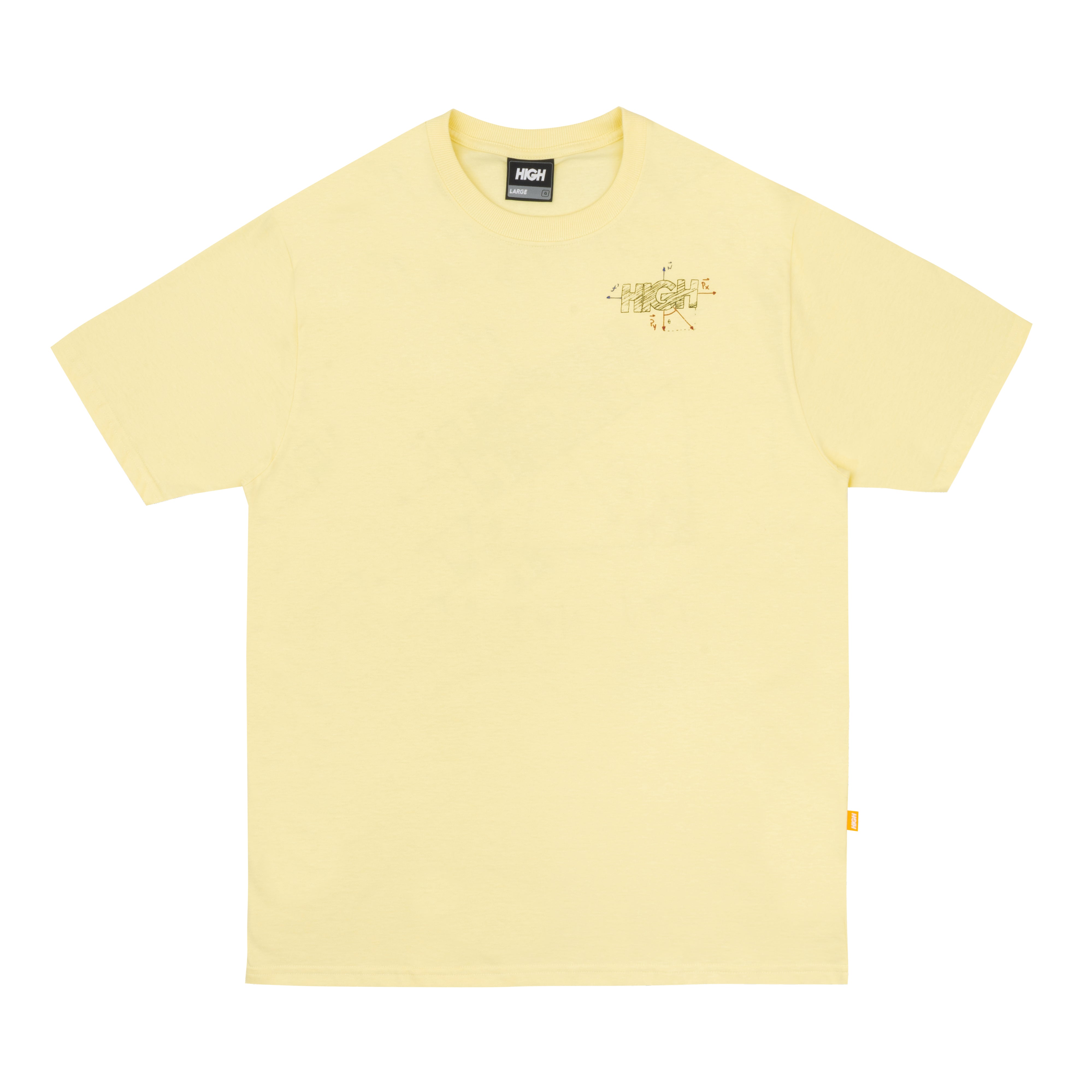 HIGH - Camiseta Physics Soft Yellow