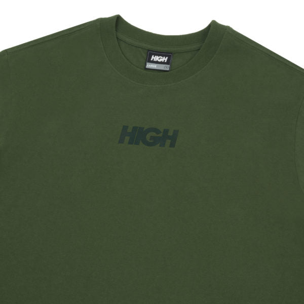 HIGH - Camiseta Tonal Logo Green