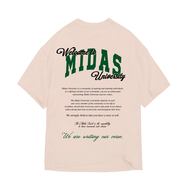 MIDAS - Camiseta University Off-White