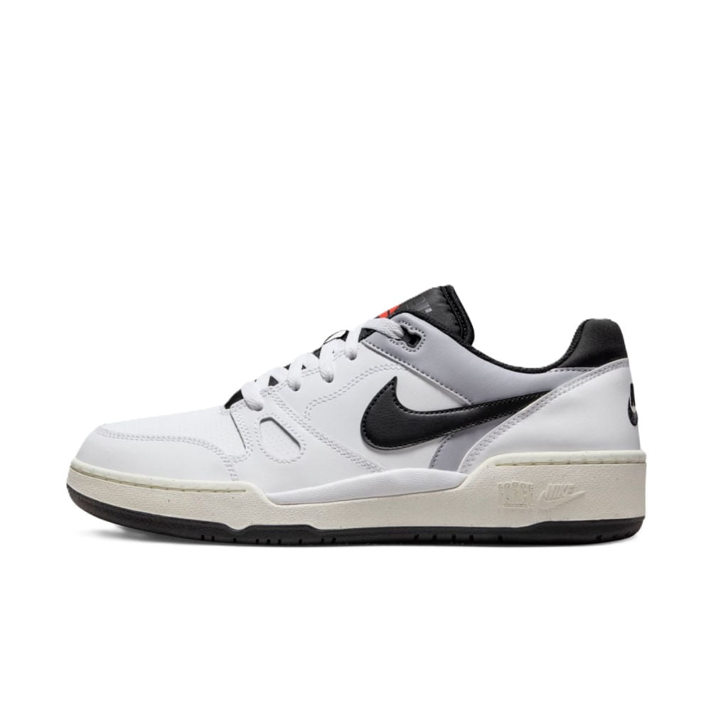 Tênis NIKE Full Force Low Branco/Preto
