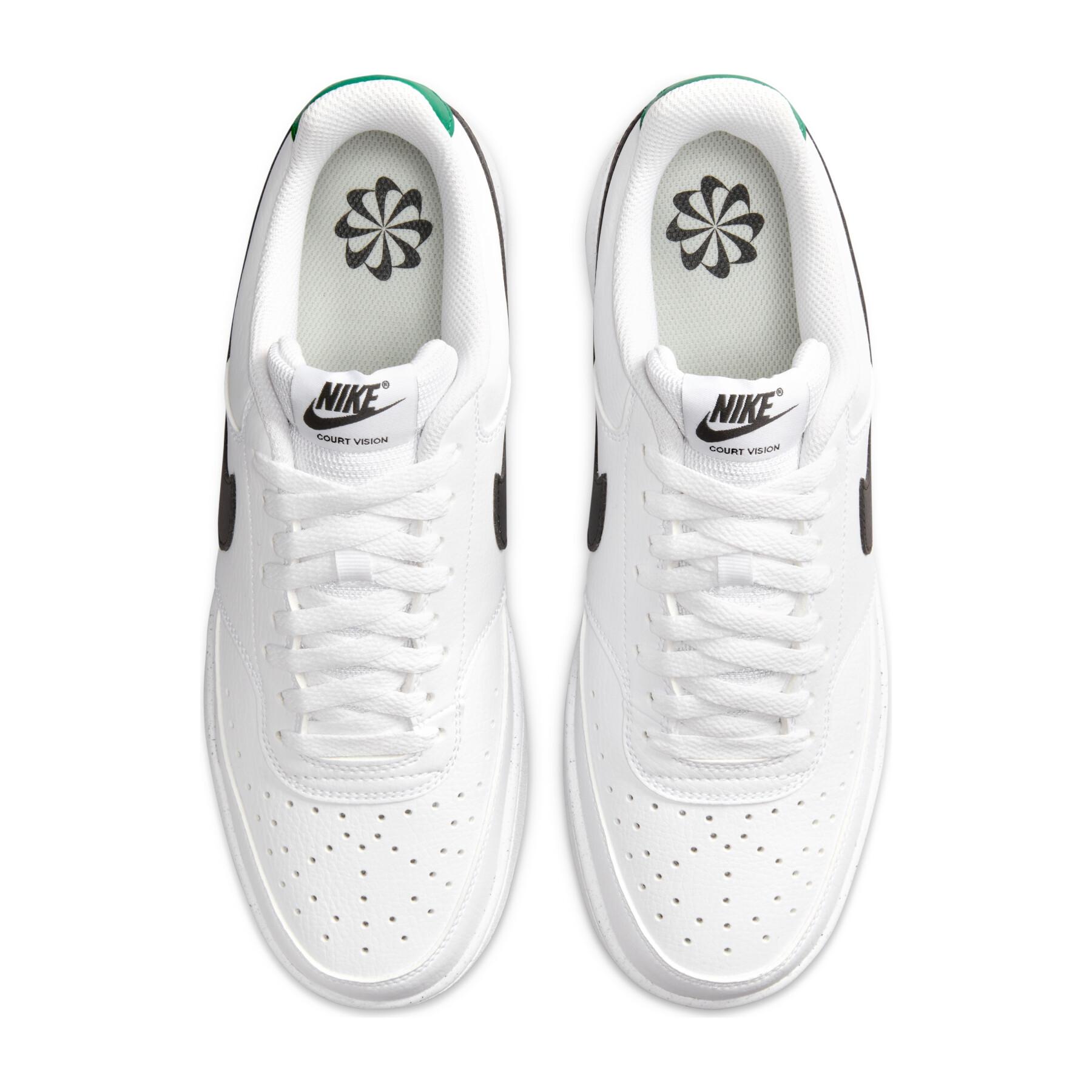 Tênis NIKE Court Vision Low Branco/Verde