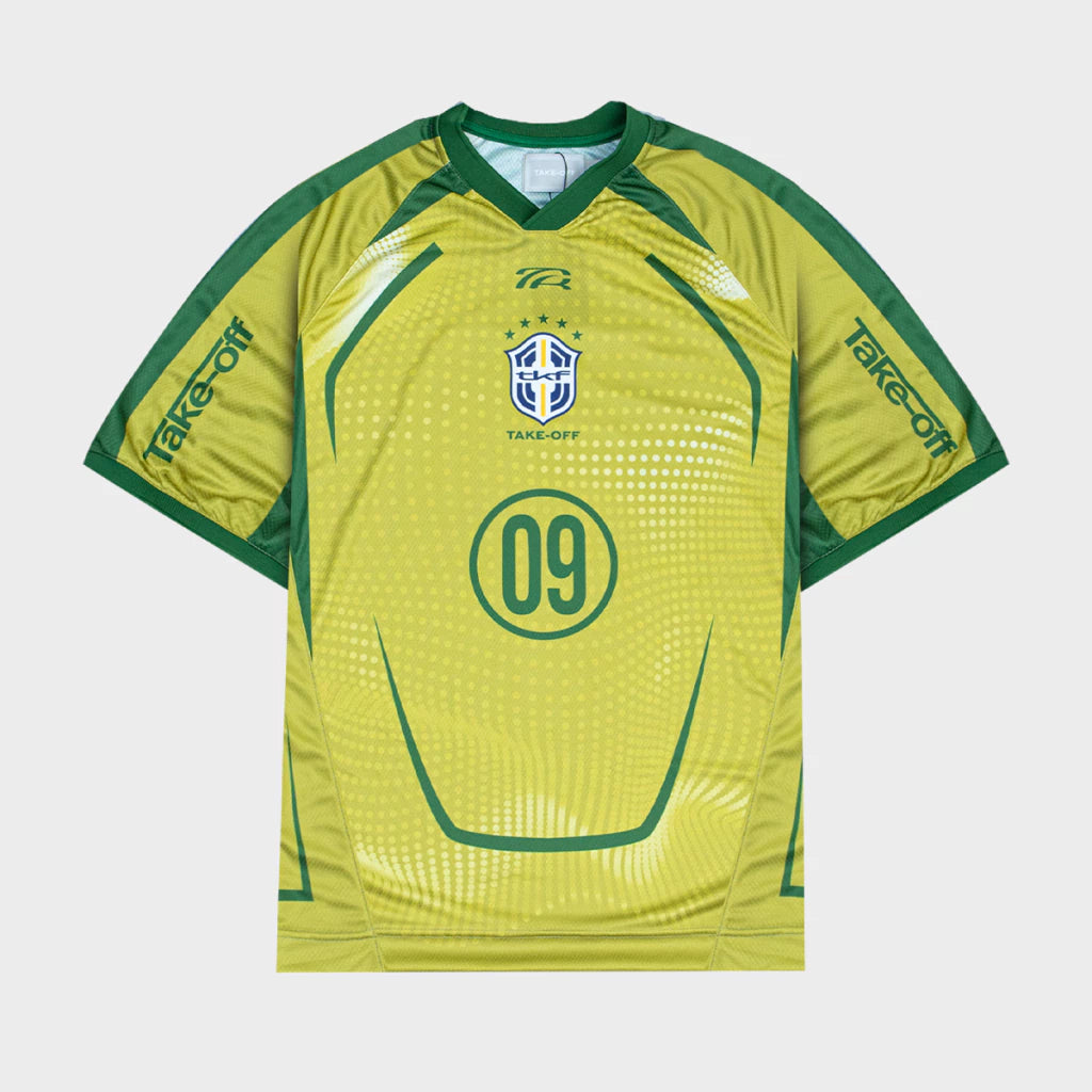 Camiseta Take Off "BRASIL V1 JERSEY" Amarela