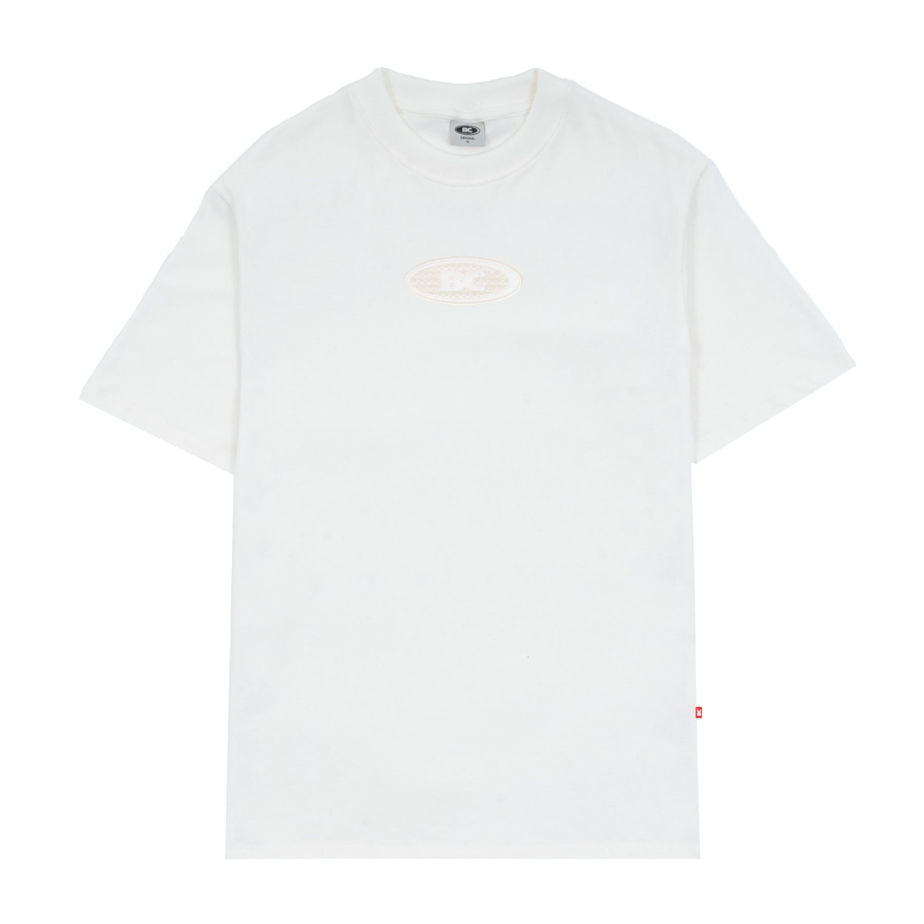 Barra Crew - Camiseta Goods Logo Textura Off White - Slow Office