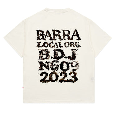 Barra Crew - Camiseta "Lama" Off White