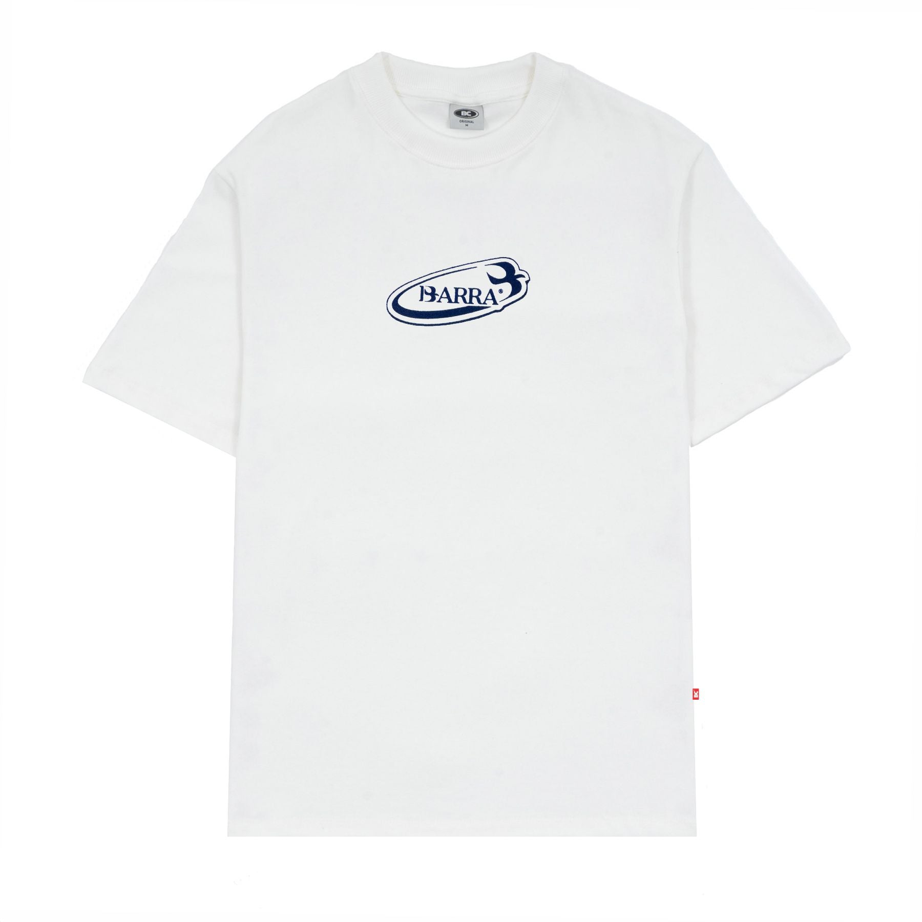 Barra Crew - Camiseta Logotipo Branca