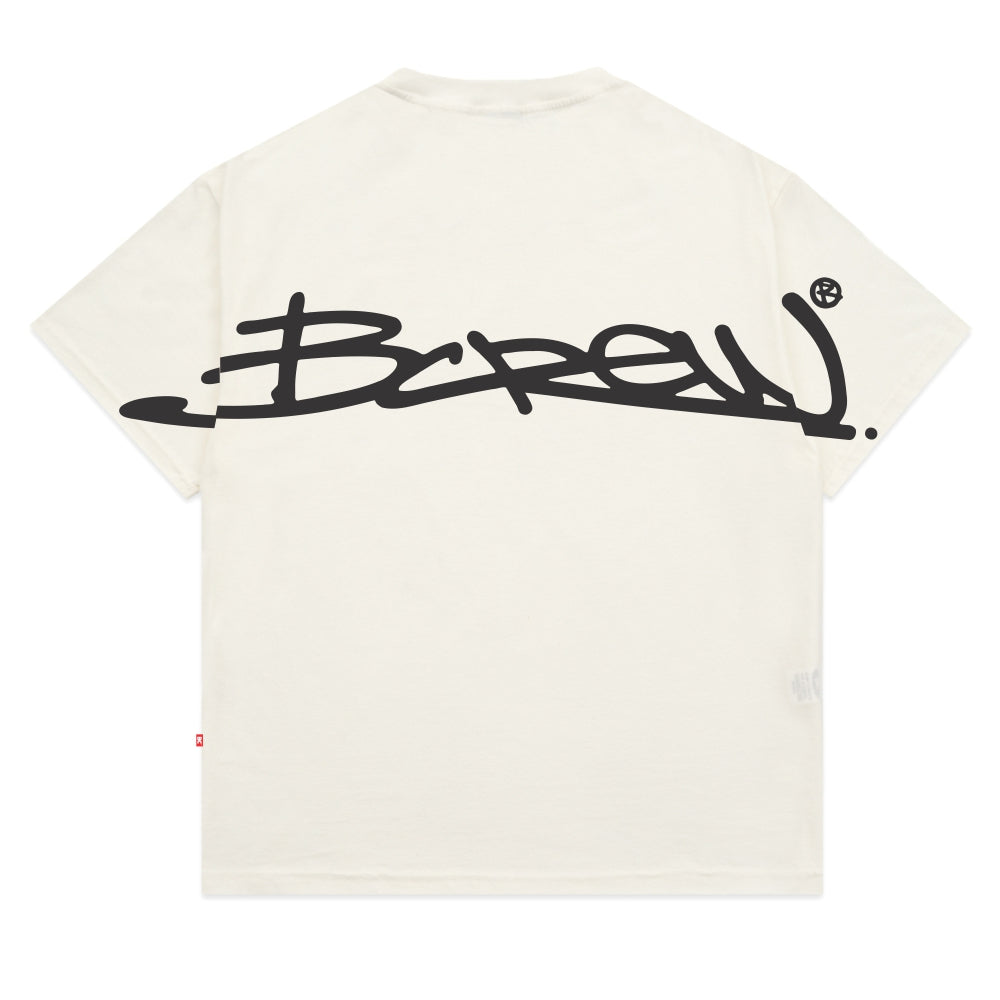 Barra Crew - Camiseta Signature Off White - Slow Office