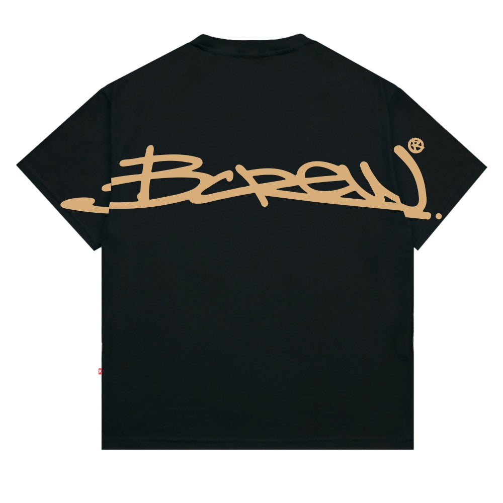 Barra Crew - Camiseta Signature Black - Slow Office