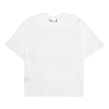 QUADRO CREATIONS -  Camiseta Understitch Off White