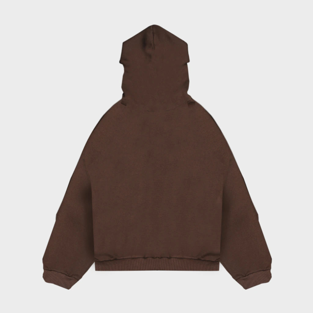 Moletom "Double Layer Mocha Hoodie" Marrom