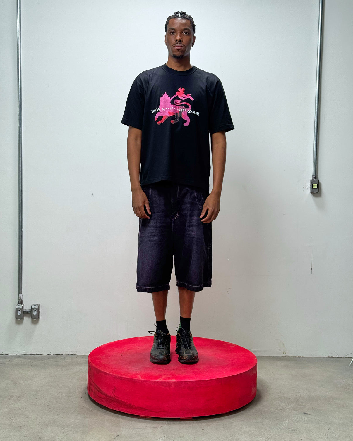 Camiseta MAD Bomboclat Valentine Preto