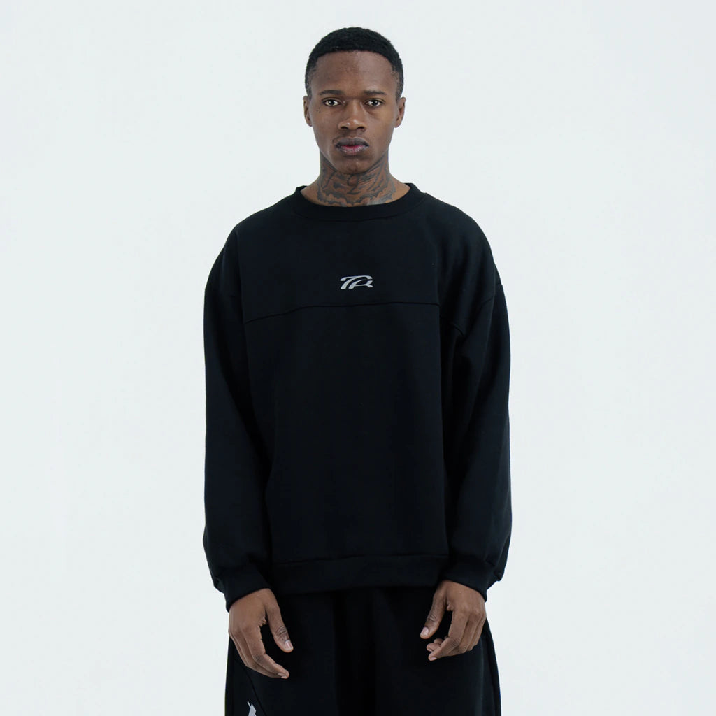 Moletom "Order Crewneck" Preto
