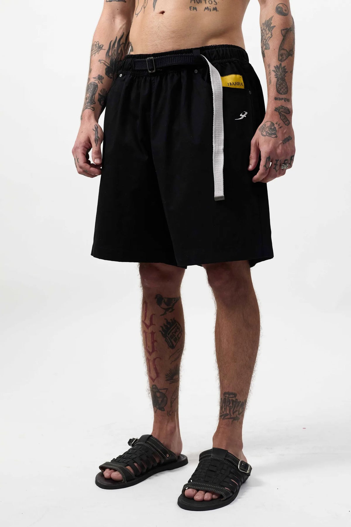Short BARRA Sarja Tech Preto