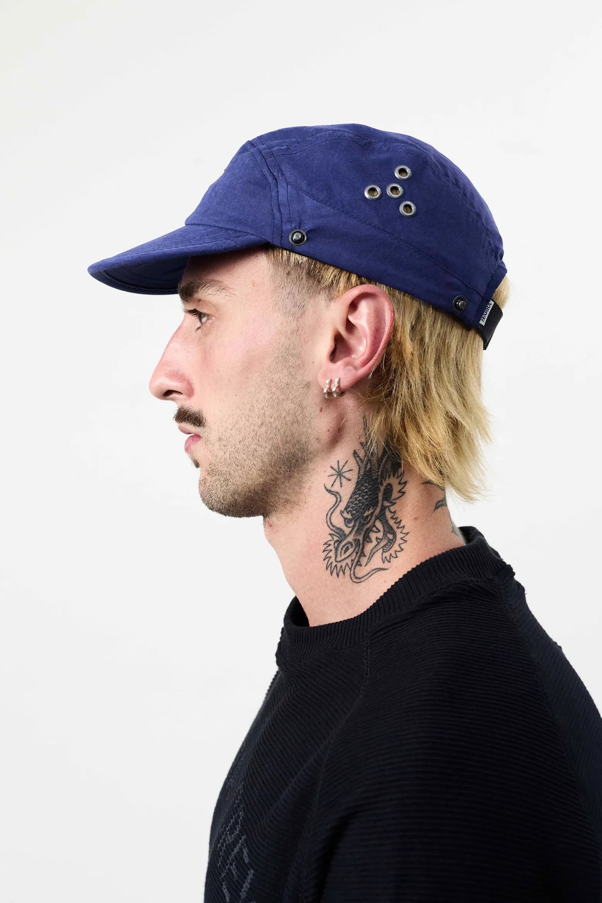 Boné BARRA Five Panel Leve Azul