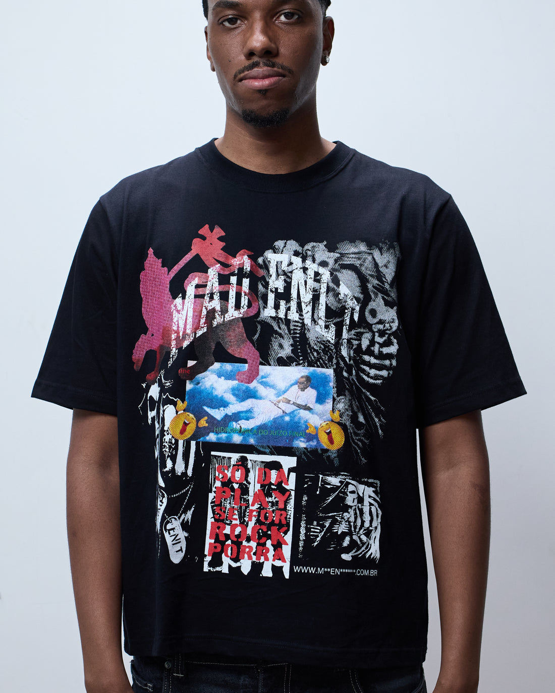 Camiseta MAD Juízo Final Preto
