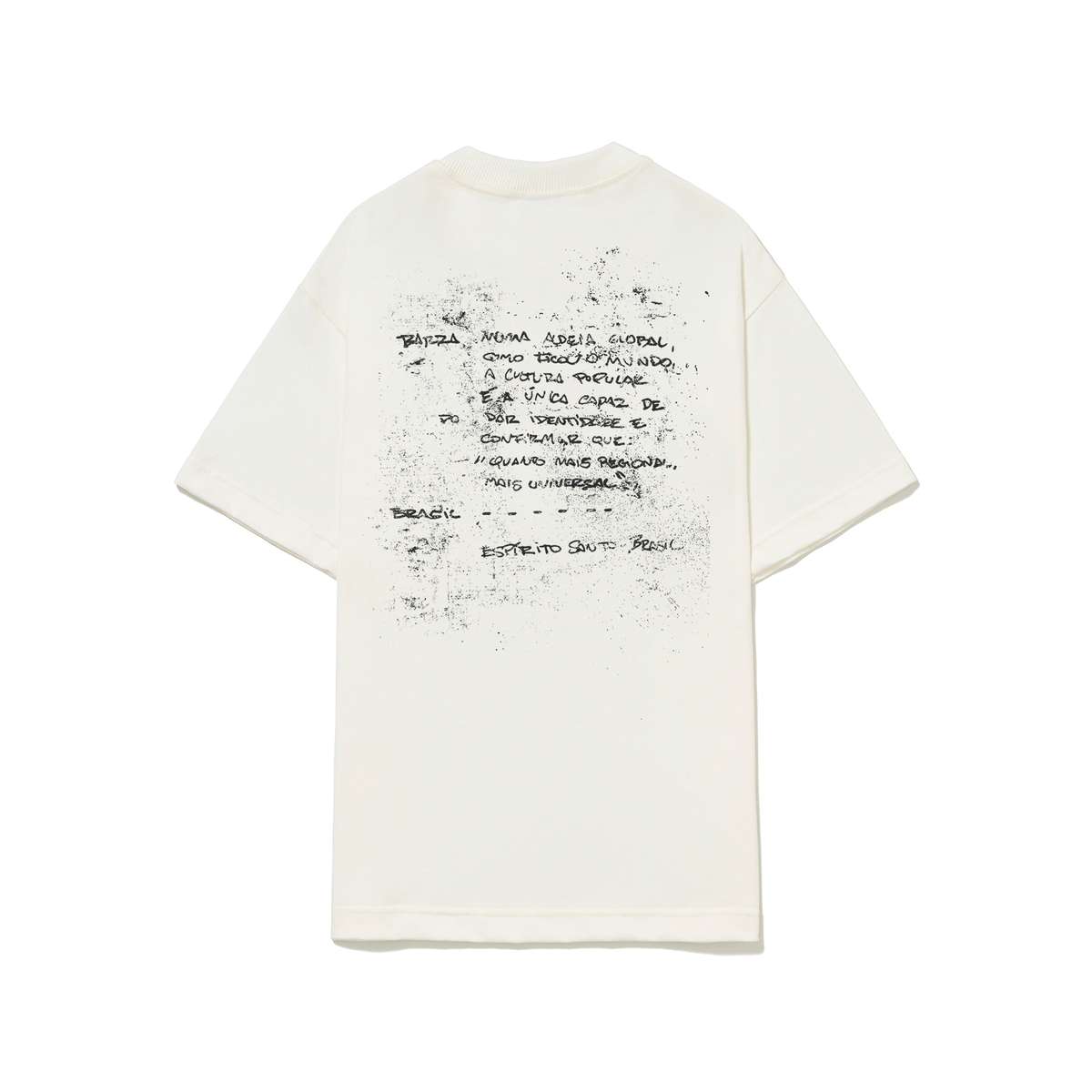 Camiseta BARRA "Lírica" Off White
