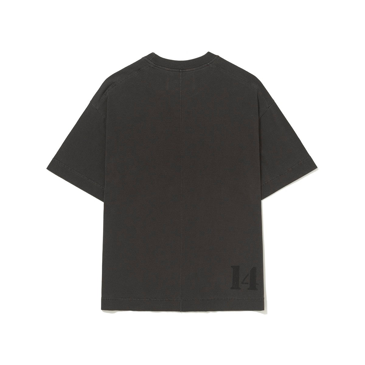 Camiseta Barra "BRASAO" Preta Estonada