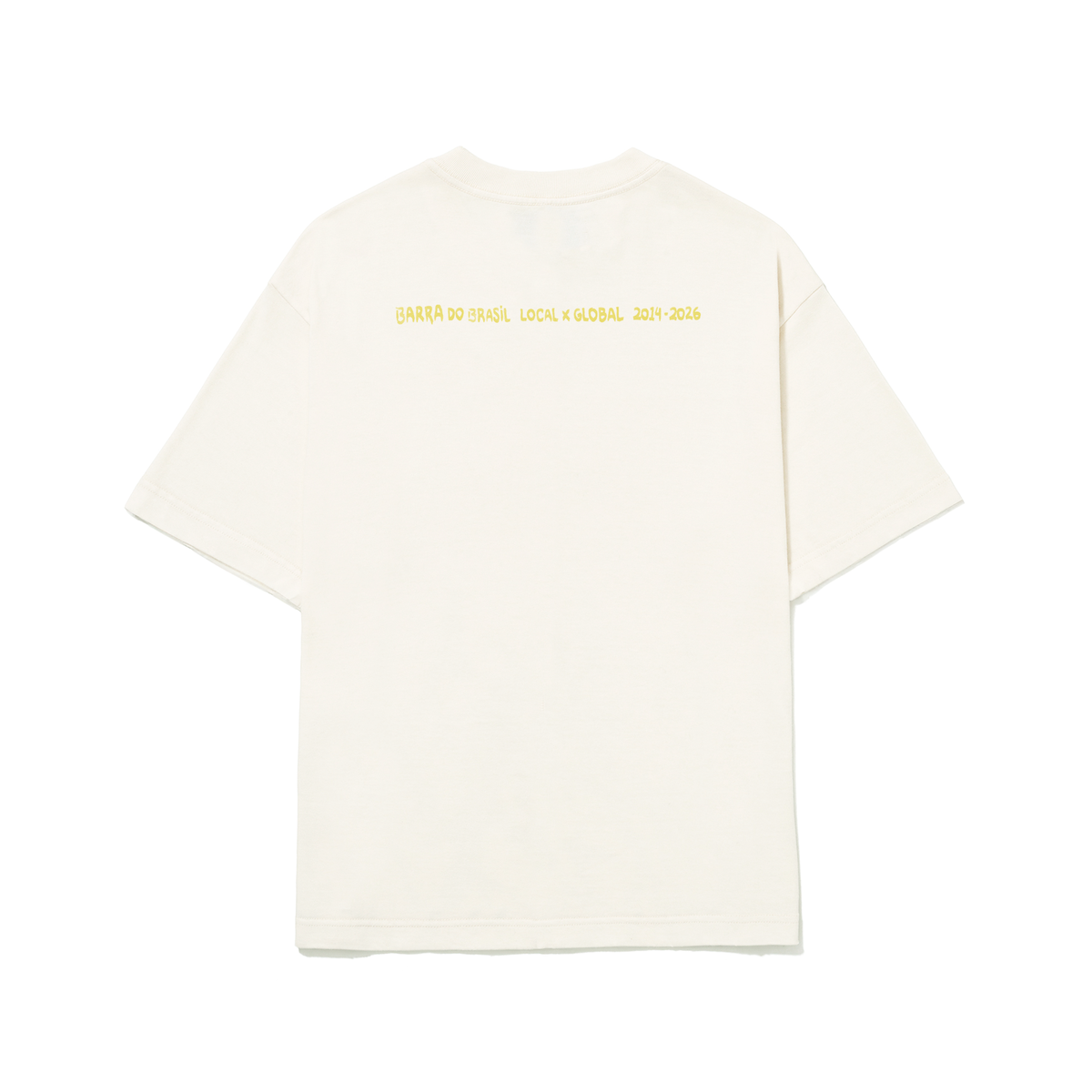Camiseta Barra "ICONOGRAFIA" Off White