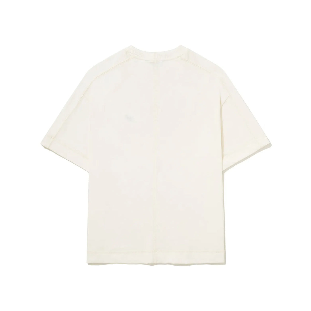 Camiseta BARRA Recortada B Garça Off-White