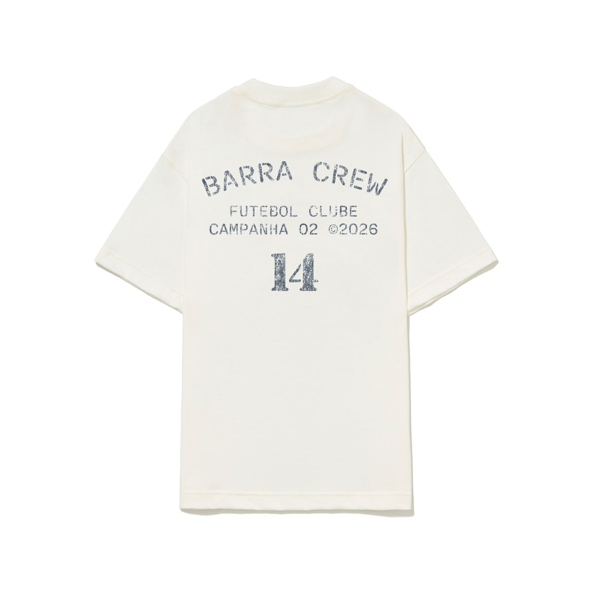 Camiseta Barra "BFC" Off White