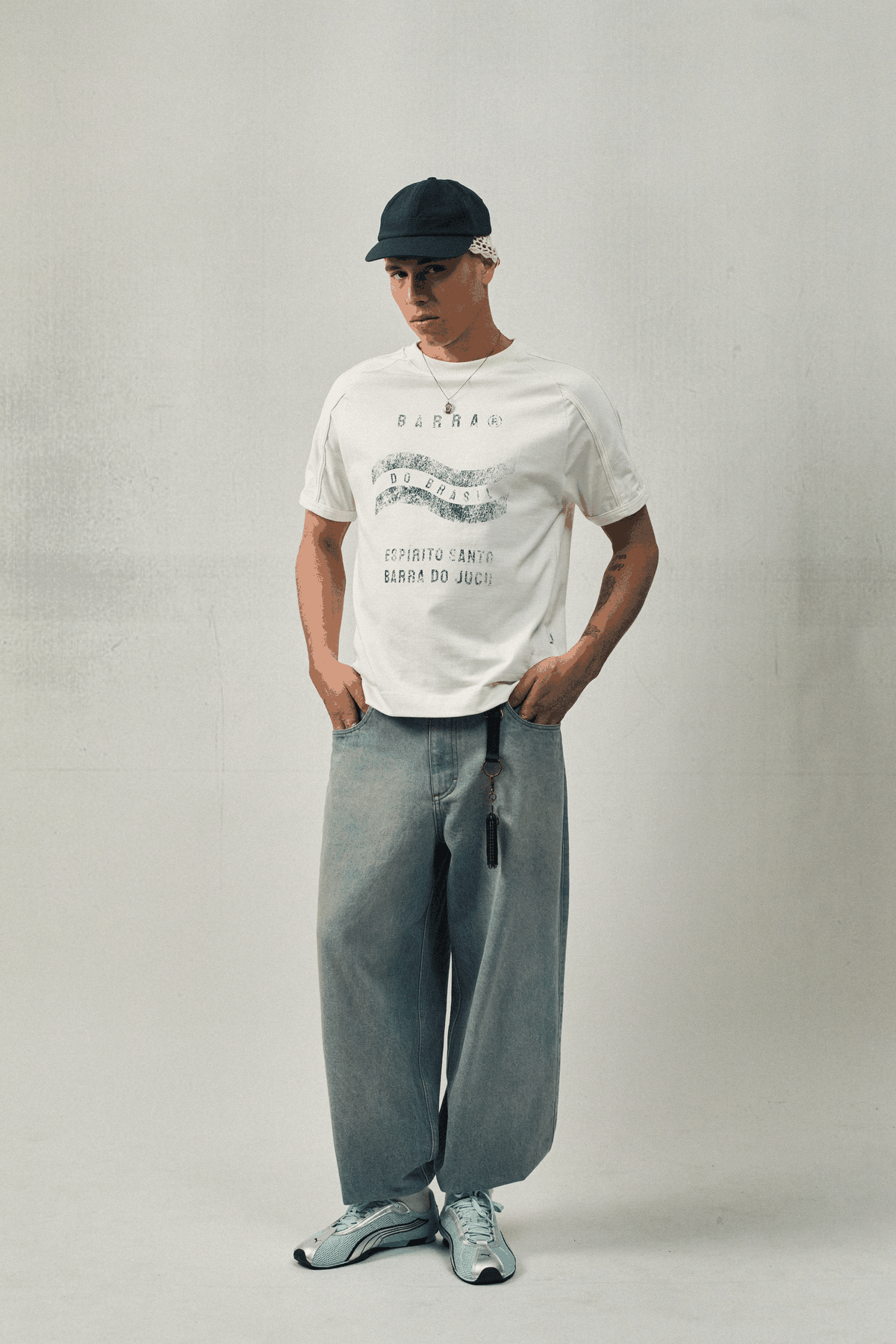 Camiseta BARRA "Barra do Brasil" Off white