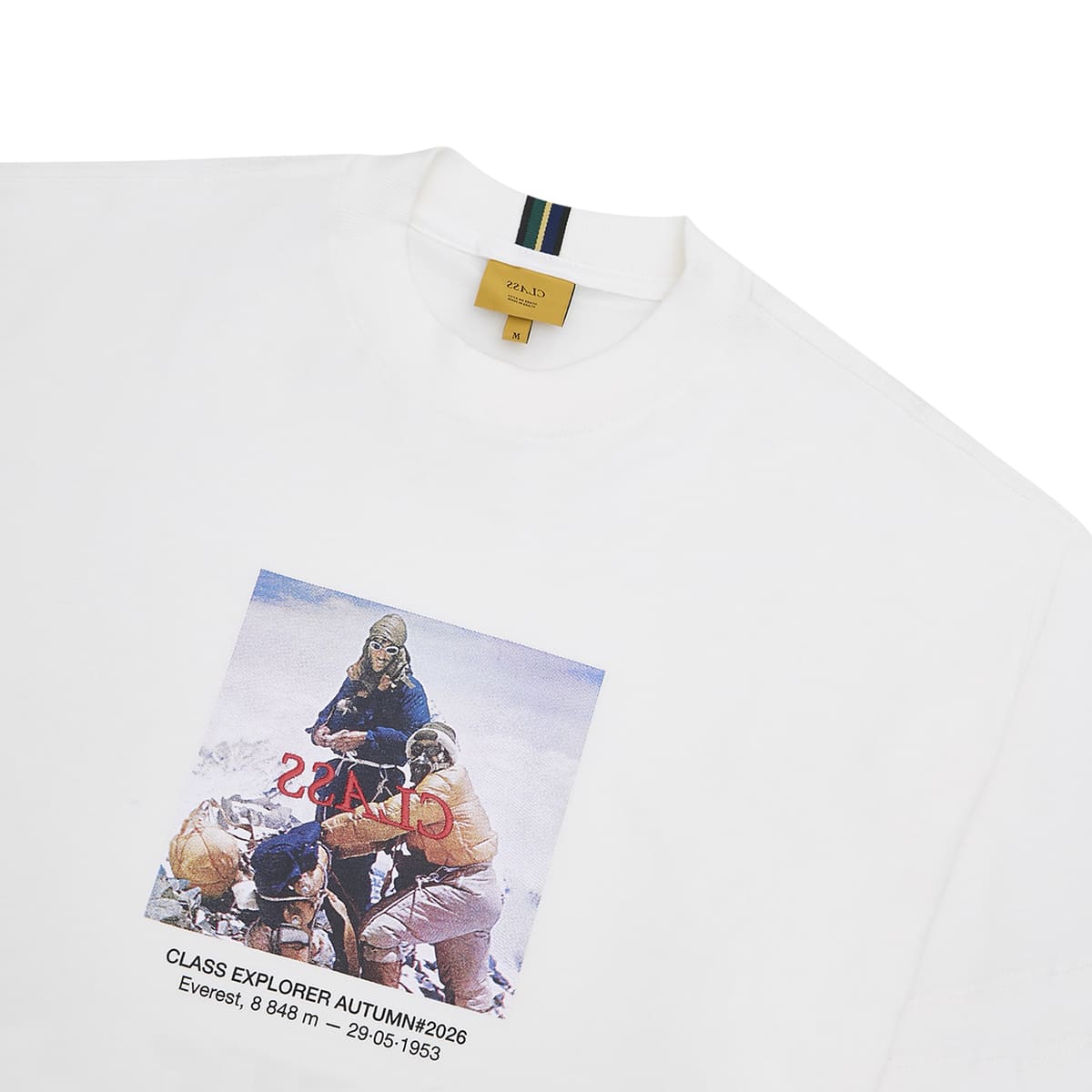 Camiseta CLASS "Class Explorer" Off-White