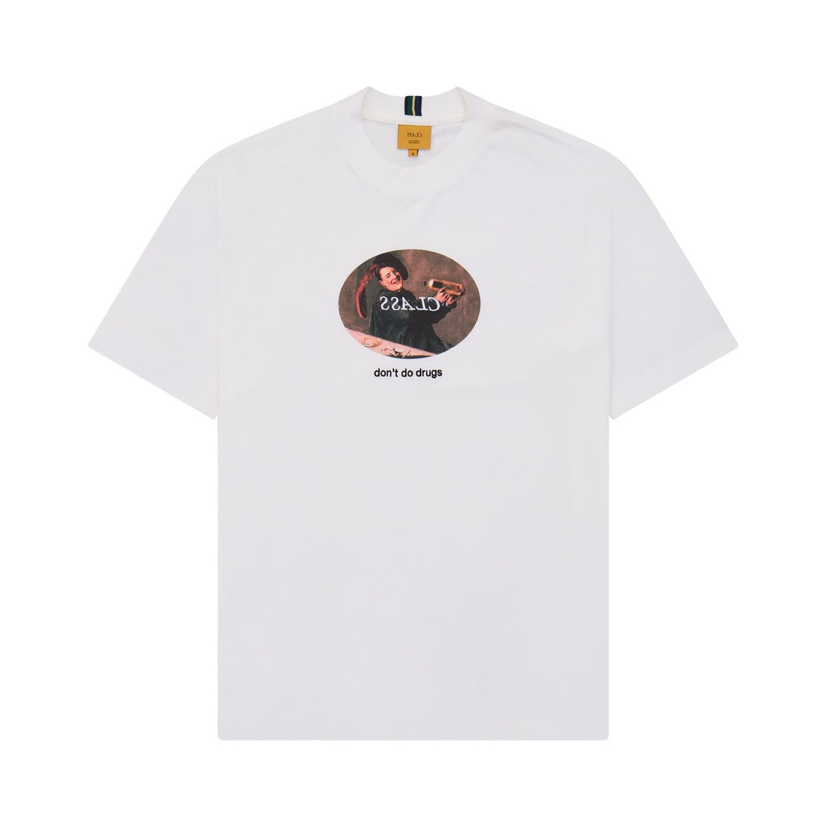 Camiseta CLASS "Don'T Do Drugs" Off-White