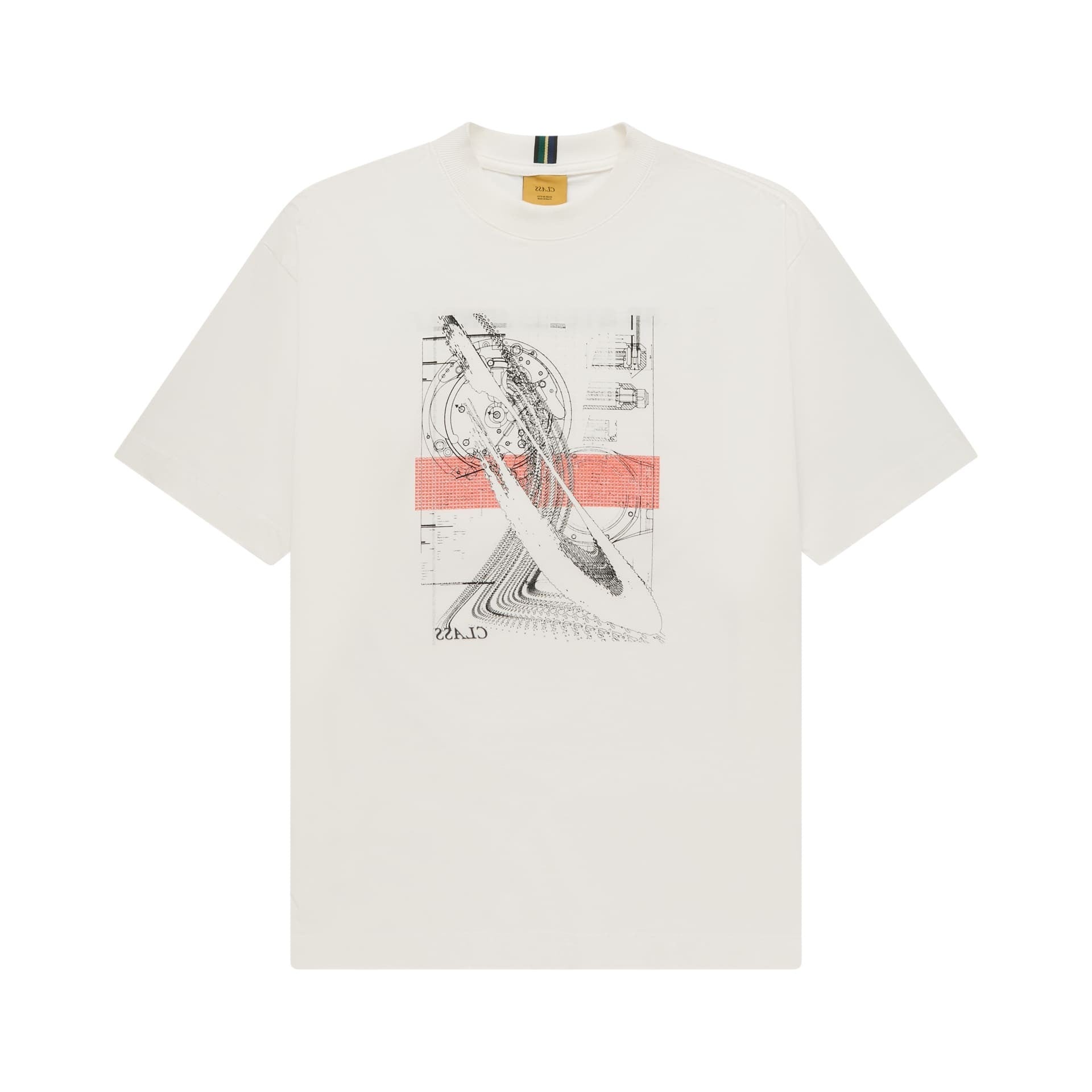 Camiseta CLASS "Class Steel Jewelry" Off-White