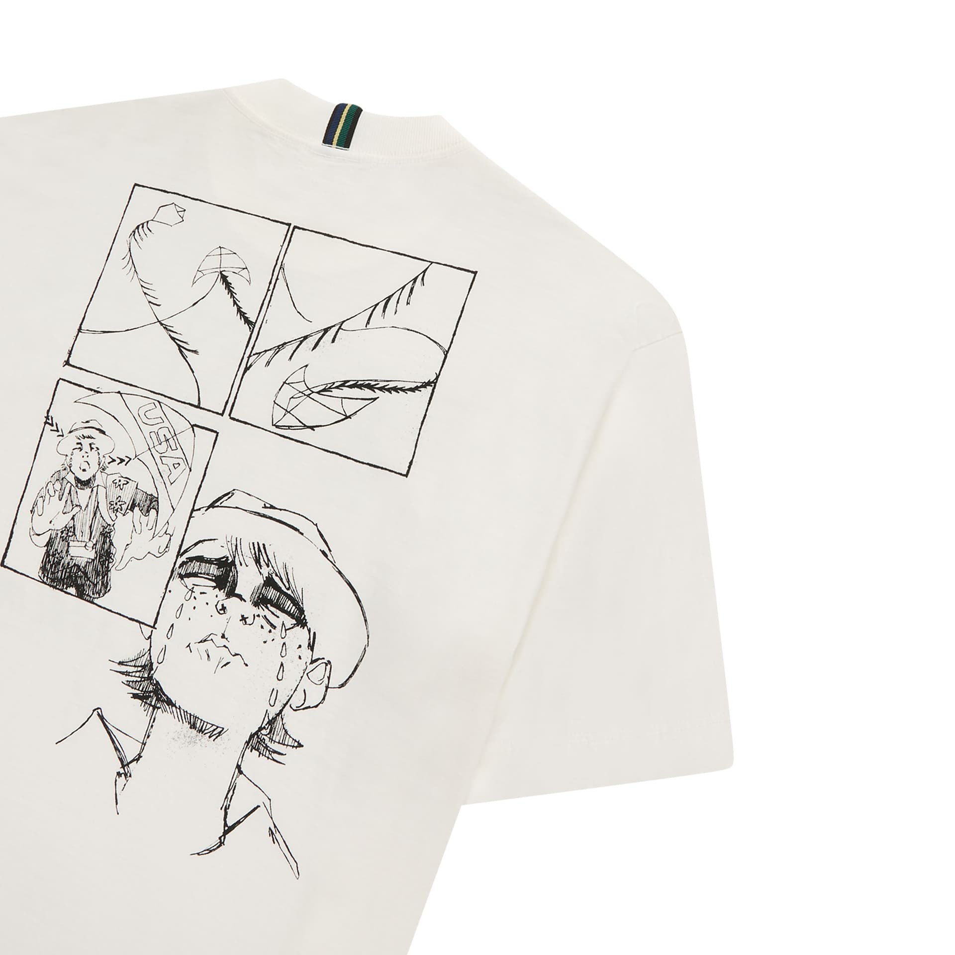 Camiseta CLASS "Glassline'' Off-White