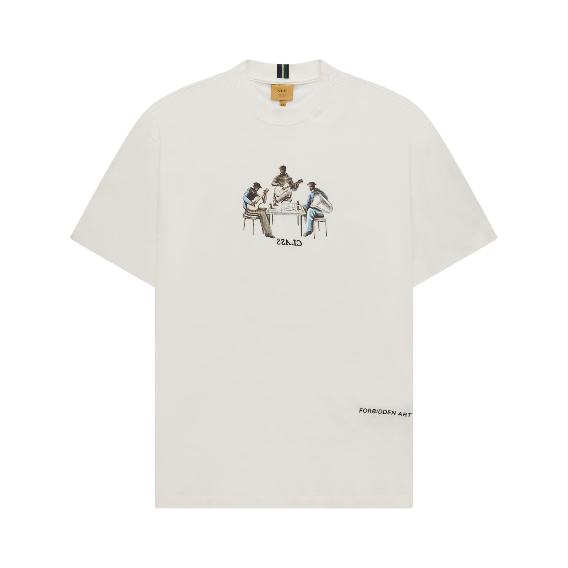 Camiseta CLASS "Arte Proibida" Off-White