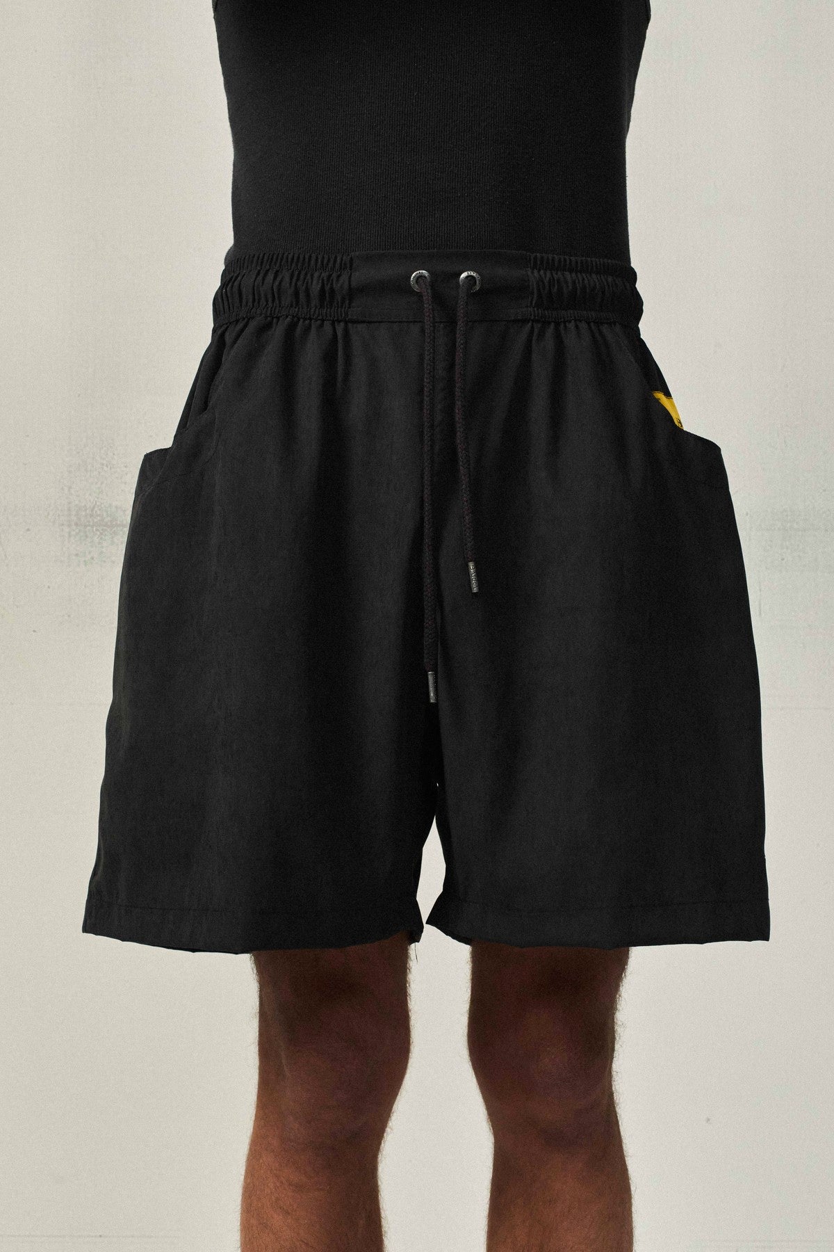 Short BARRA Bolso Duplo "B Garça" Preto