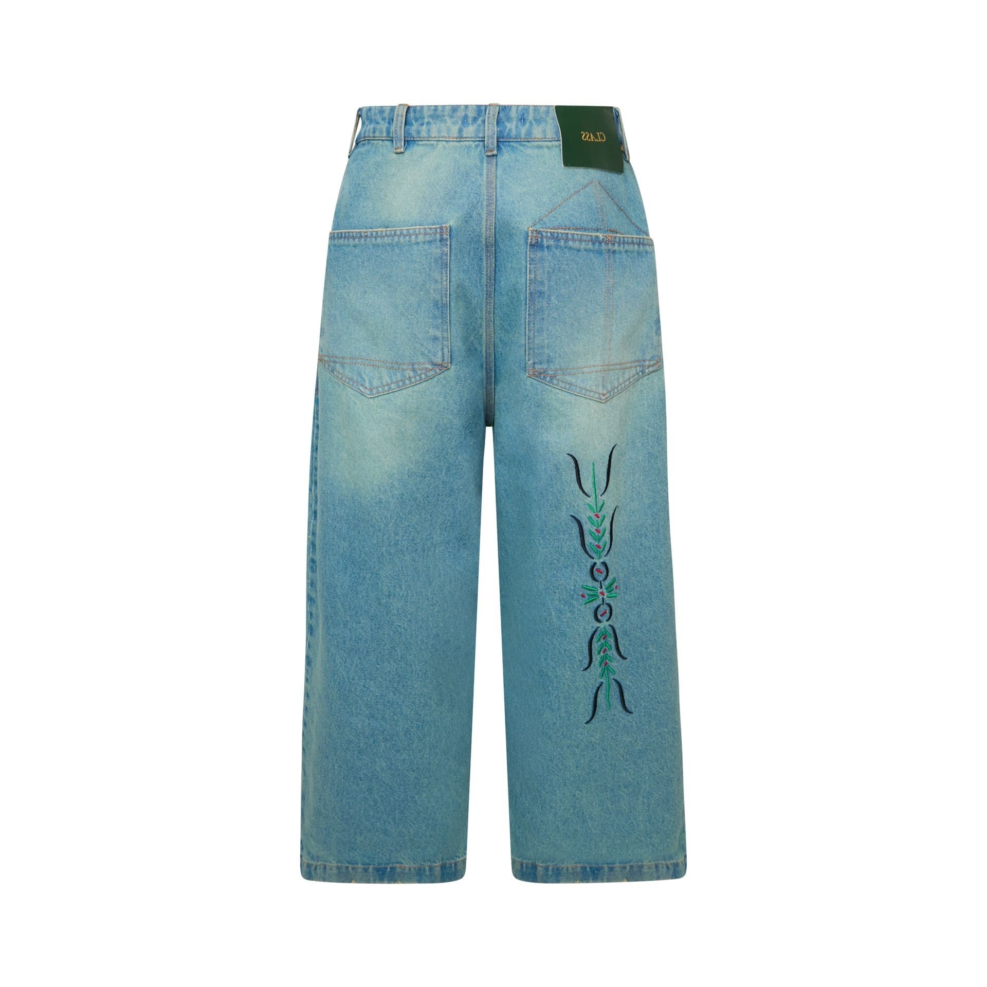 Calça CLASS Stonewashed Baggy "Rabiola" Blue