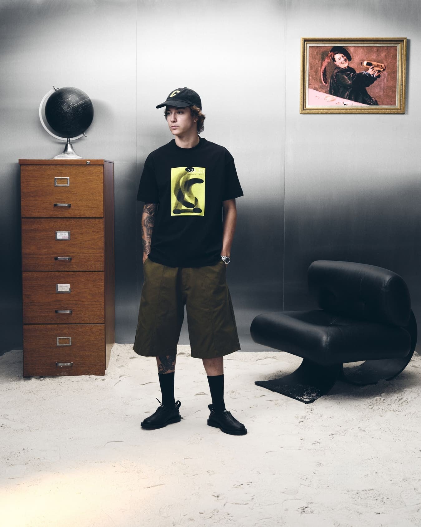 Camiseta CLASS "Cls Domus" Black