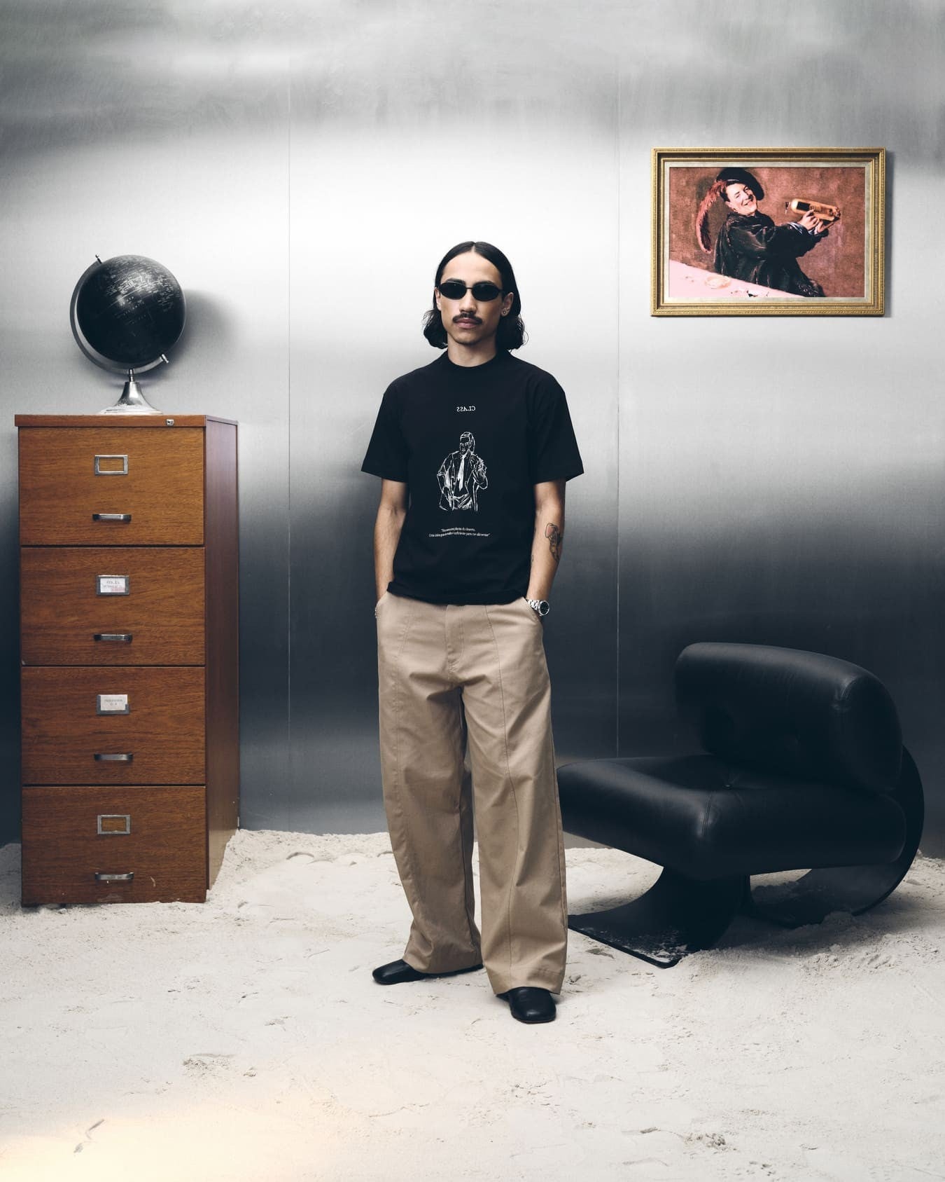 Camiseta CLASS "Rádio Da Legalidade" Black