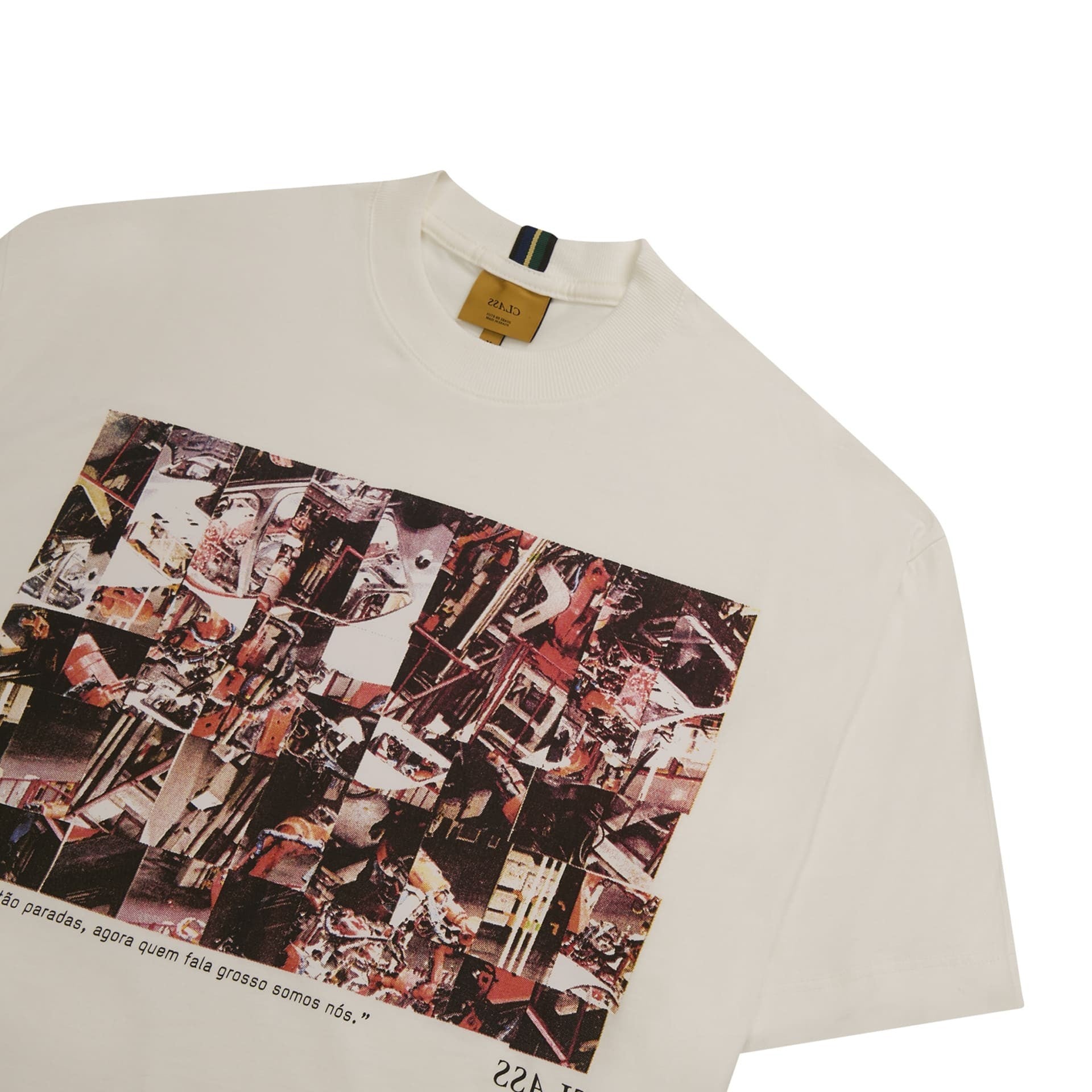 Camiseta CLASS "Quem fala" Off-White
