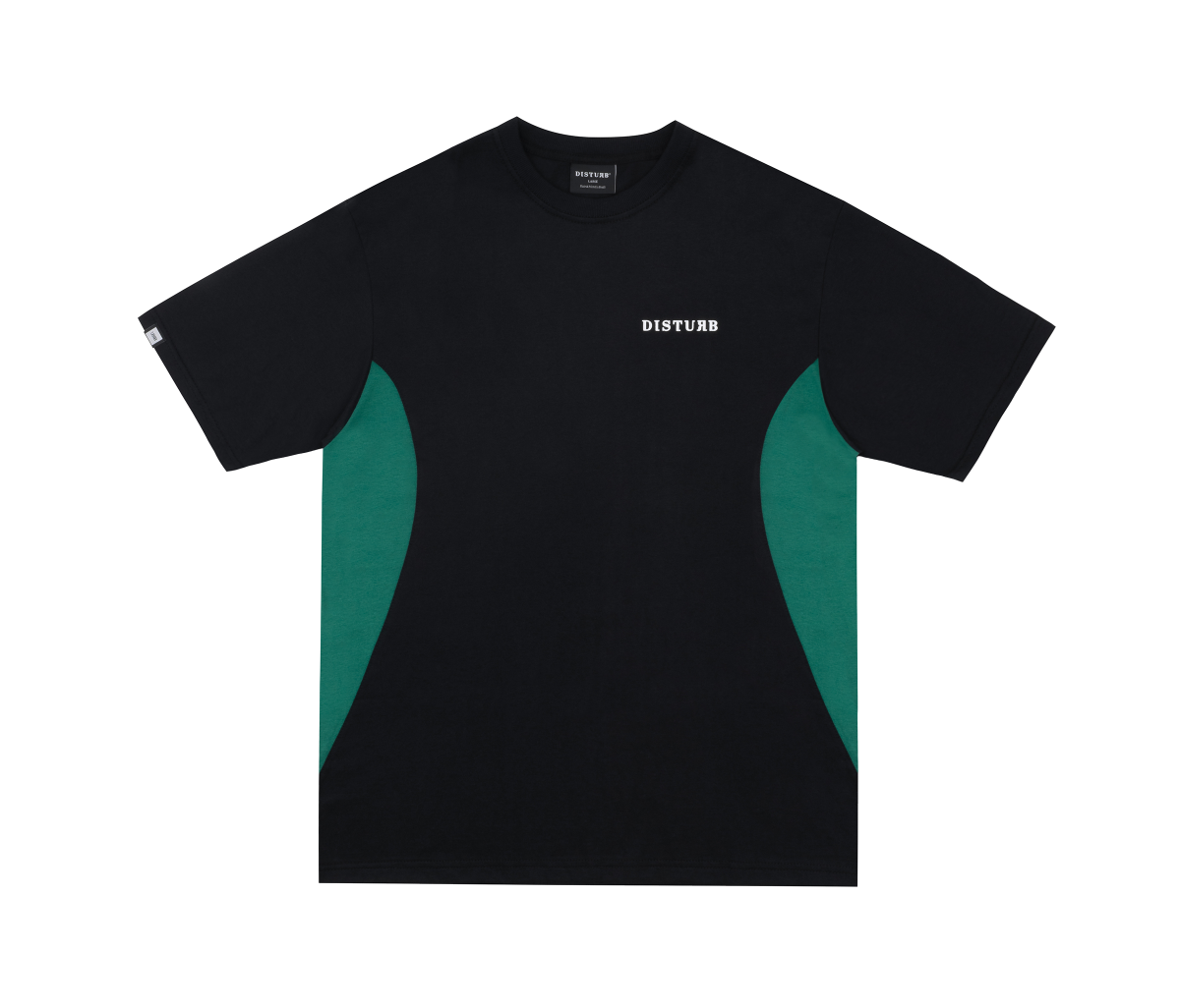 DISTURB - Camiseta Side Cutout Black - Slow Office