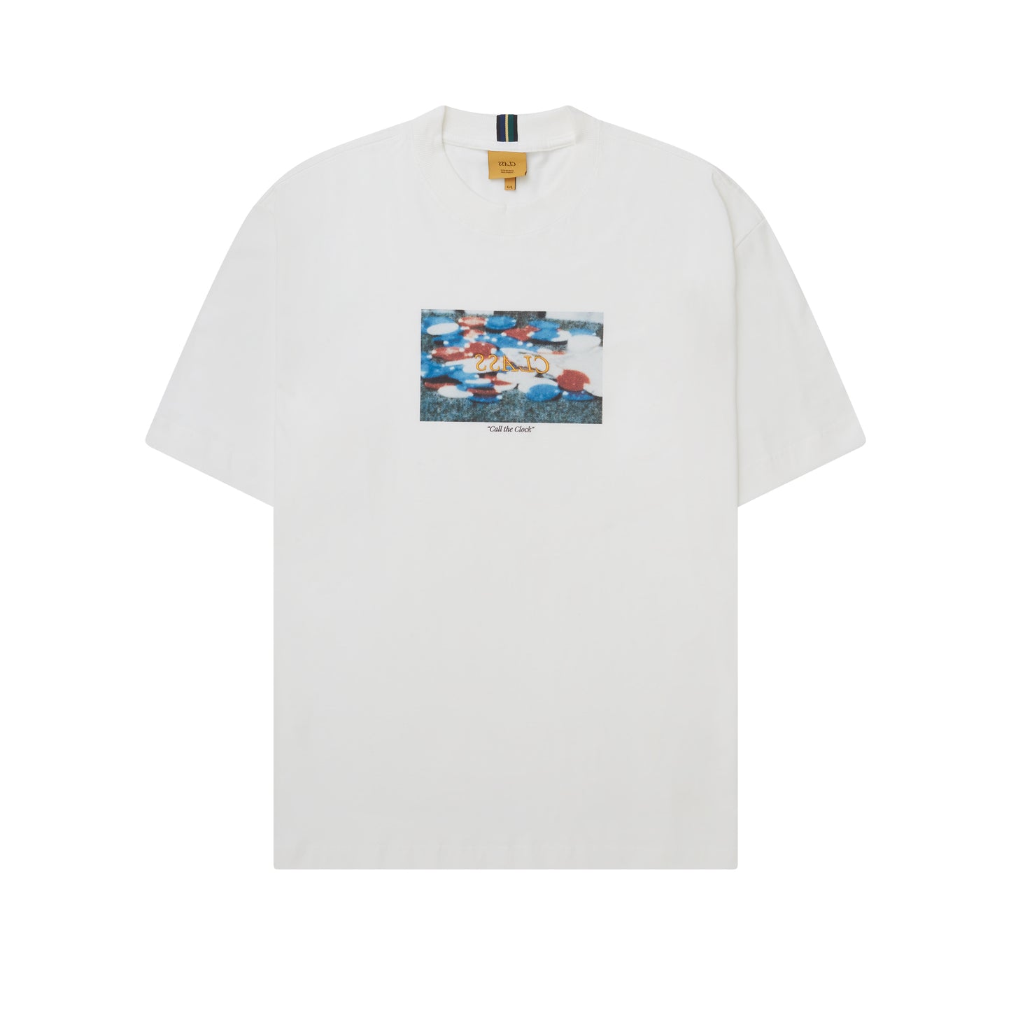 CLASS - Camiseta Class Call The Clock Off White