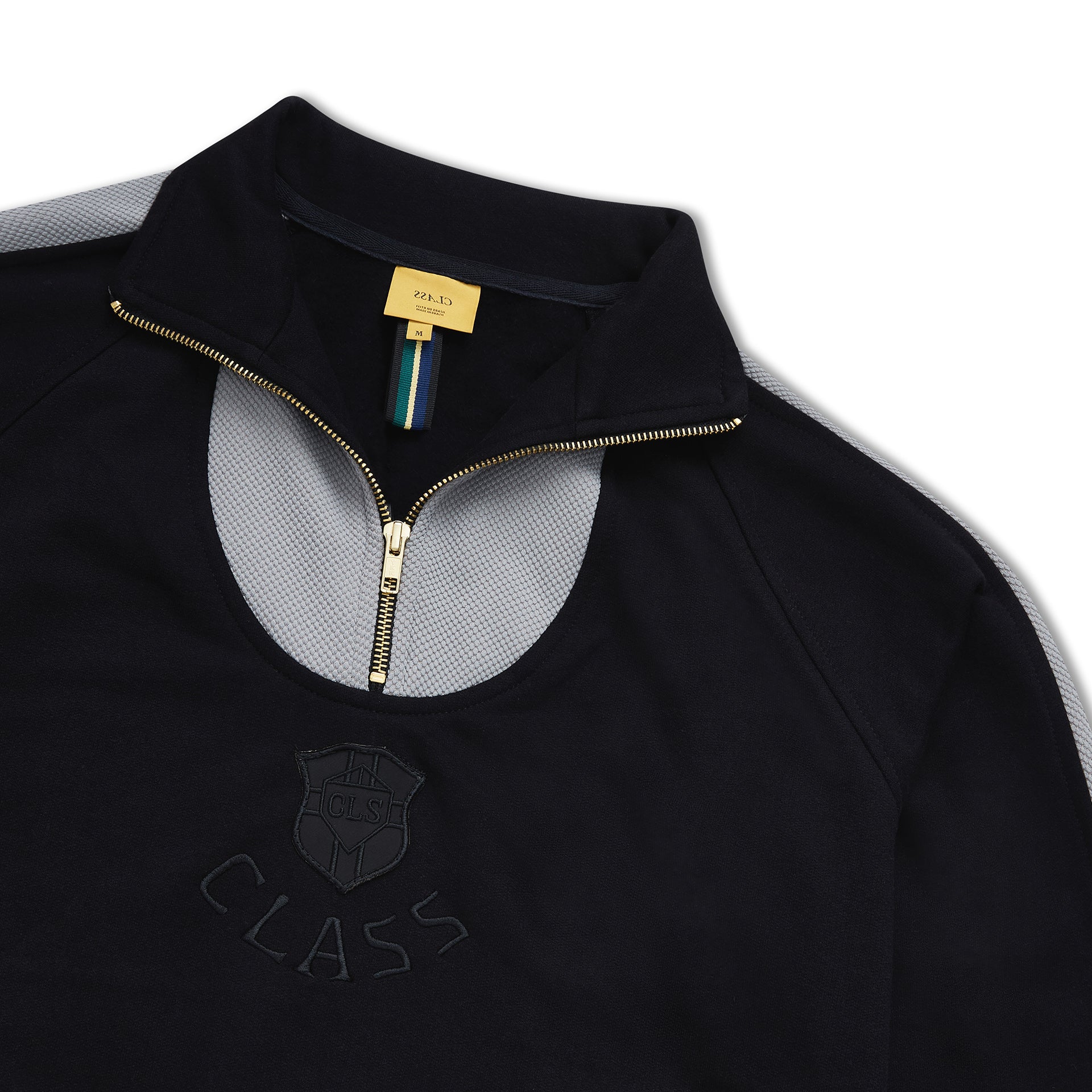 Moletom CLASS PALADIO "BRASIL" Black/Grey