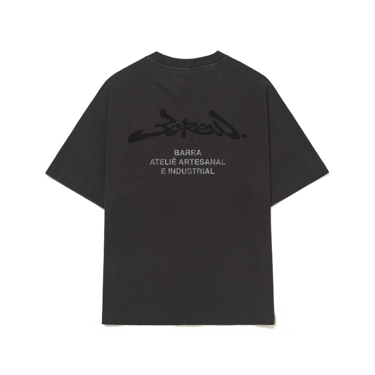 Camiseta BARRA "Assinatura Ateliê Estonada" Preta