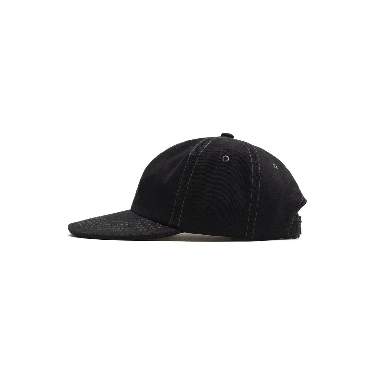Boné BARRA Six Panel "B Reflexo" Preto