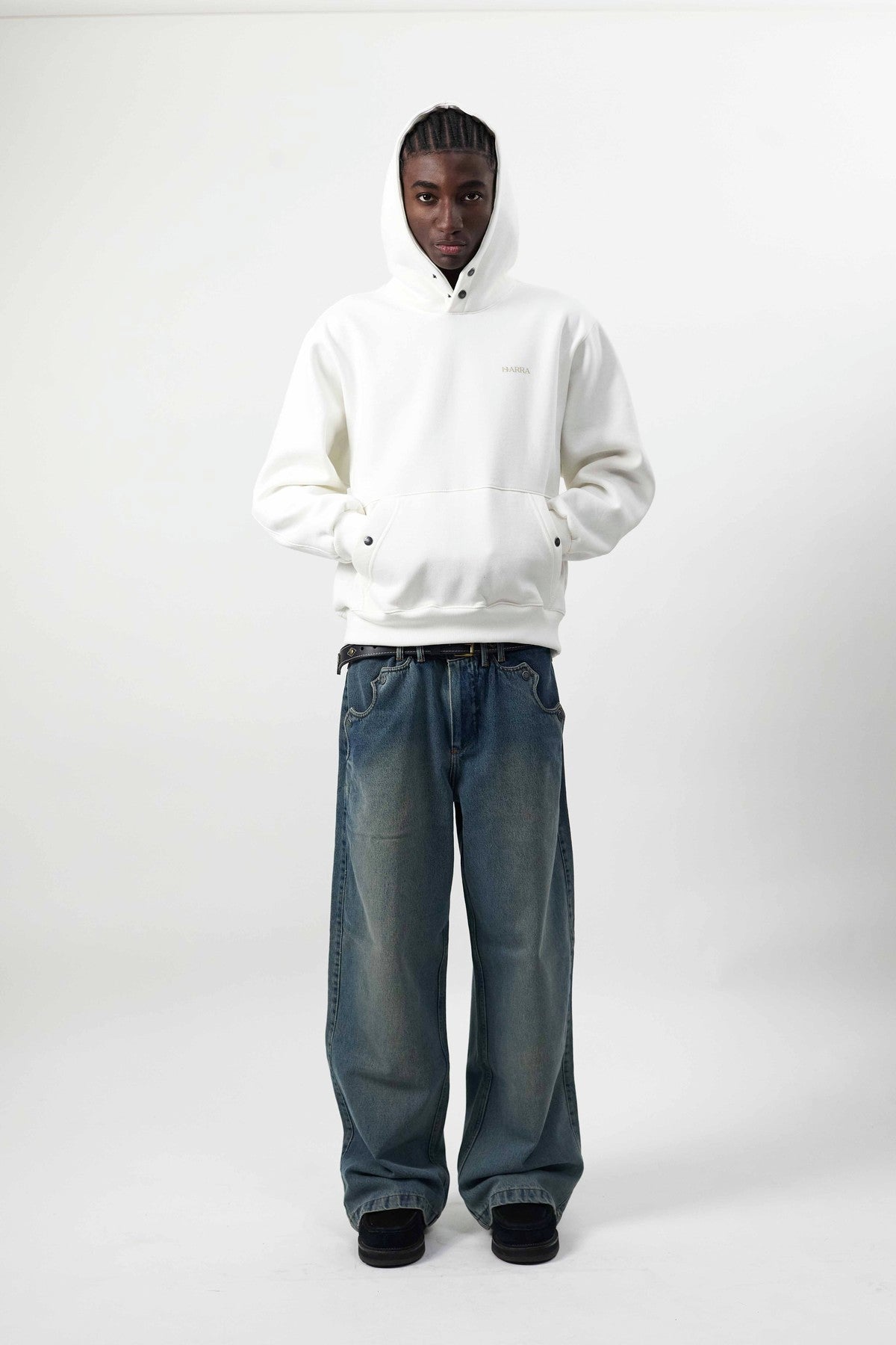 Moletom Barra "BFC" Off White