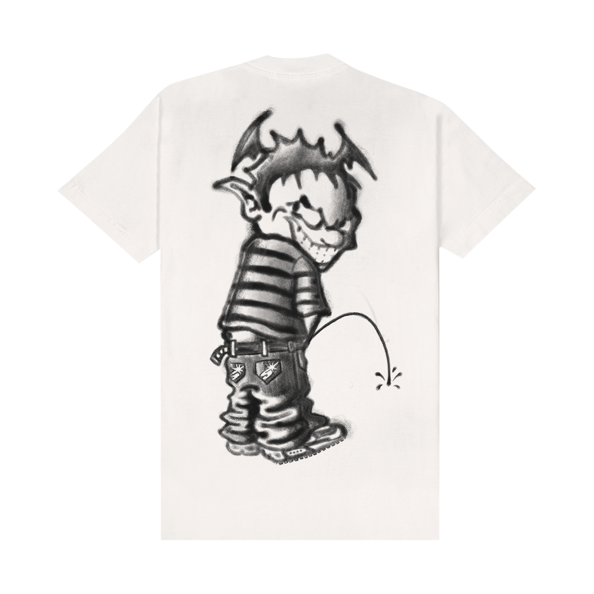 Camiseta SUFGANG SufKalvin Airbrush Off White