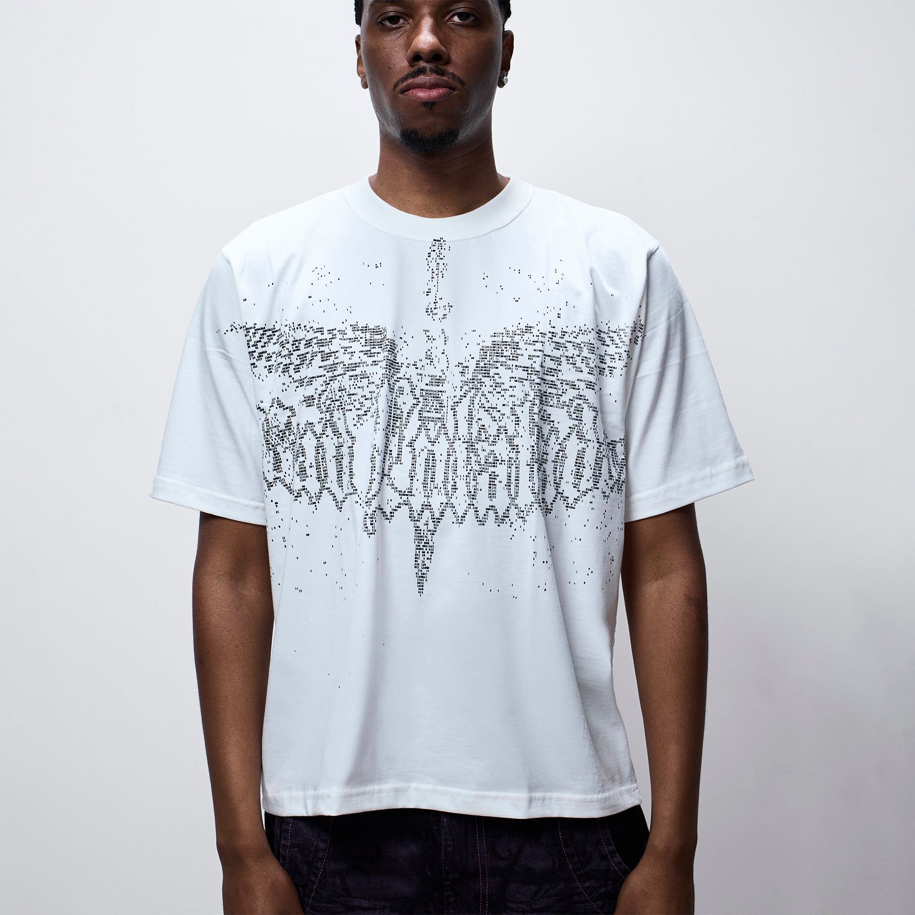 Camiseta MAD Particulas Branca