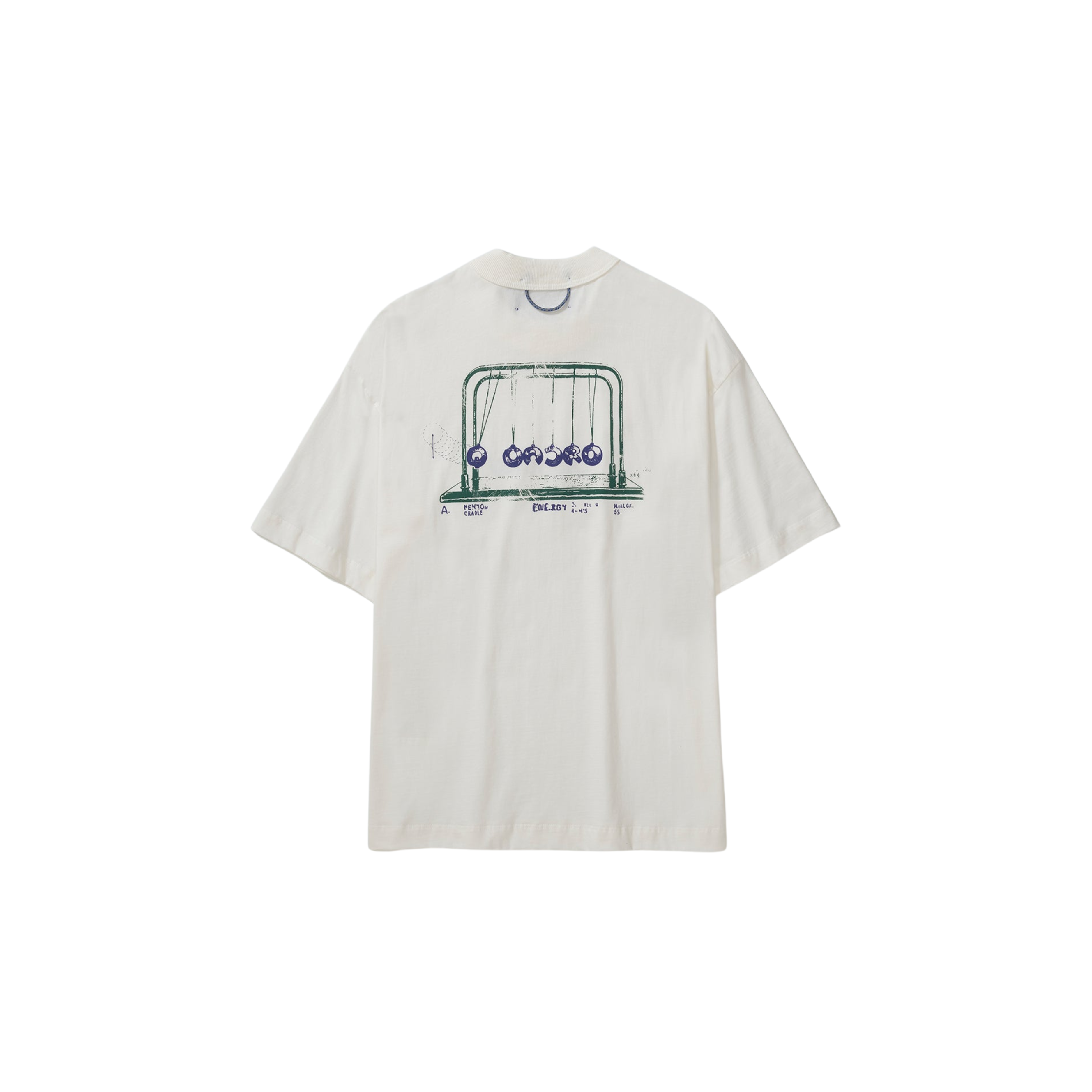 Camiseta QUADRO Cradle Boxy Off White