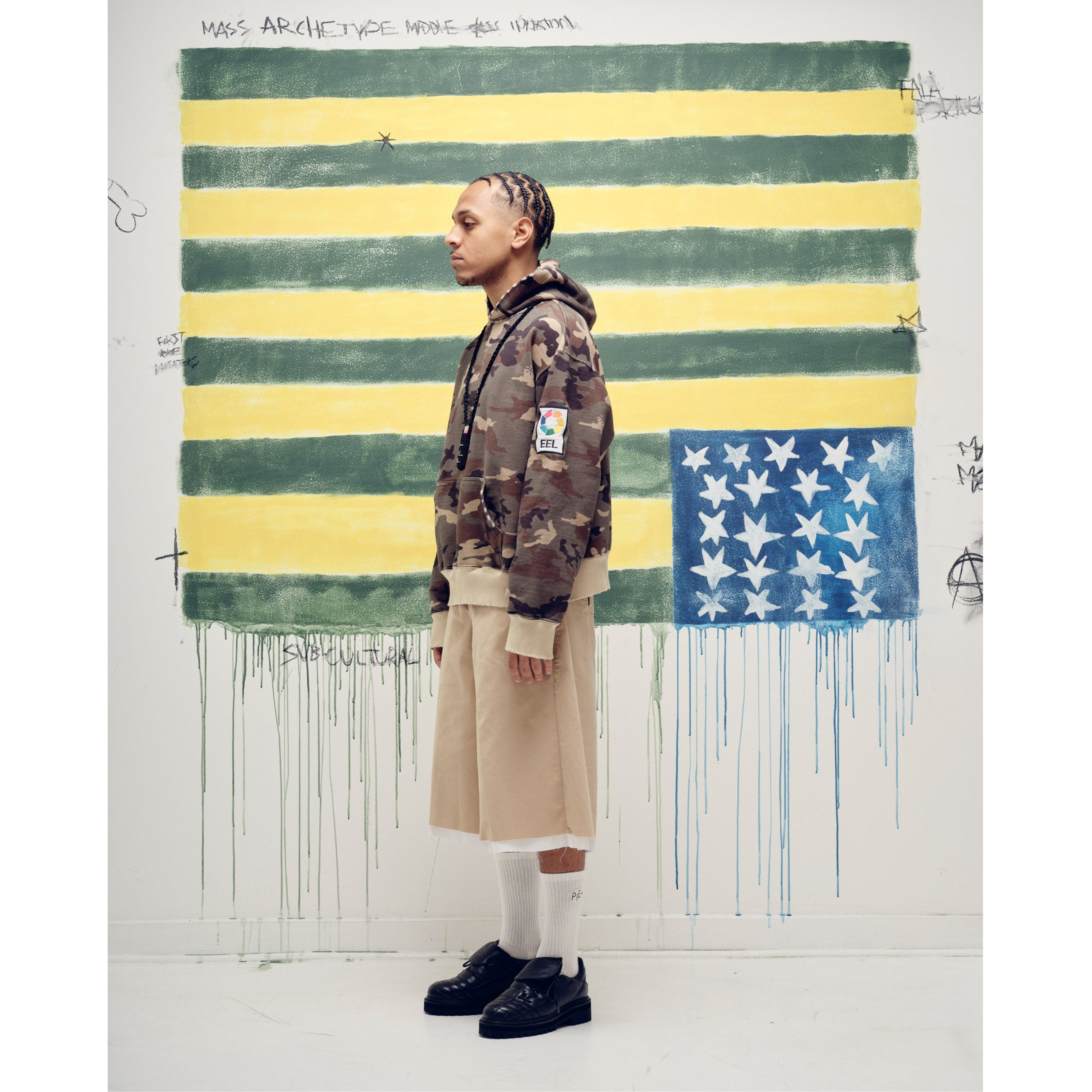 Short PIET Chino Khaki