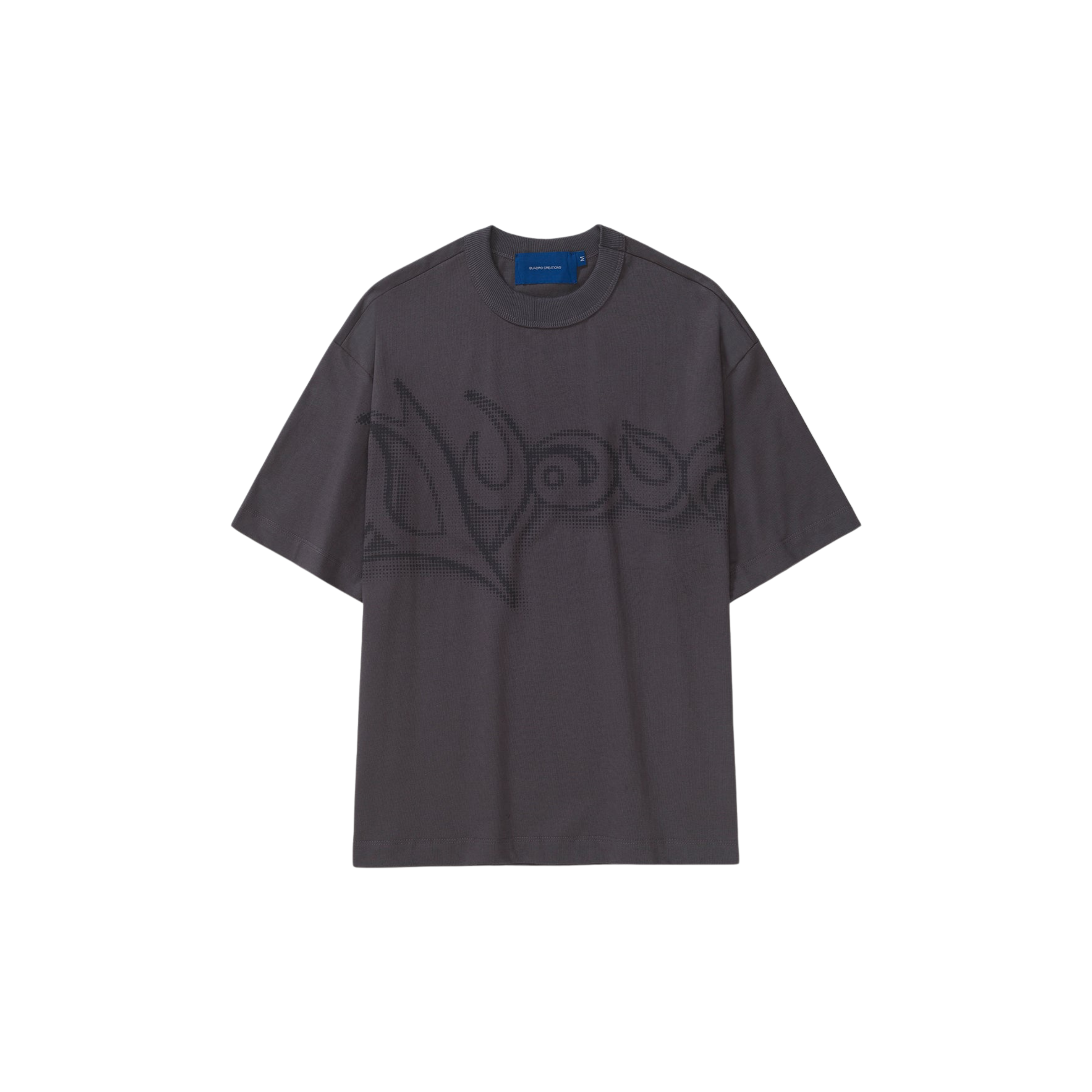 Camiseta QUADRO Tribe Boxy Dark Grey